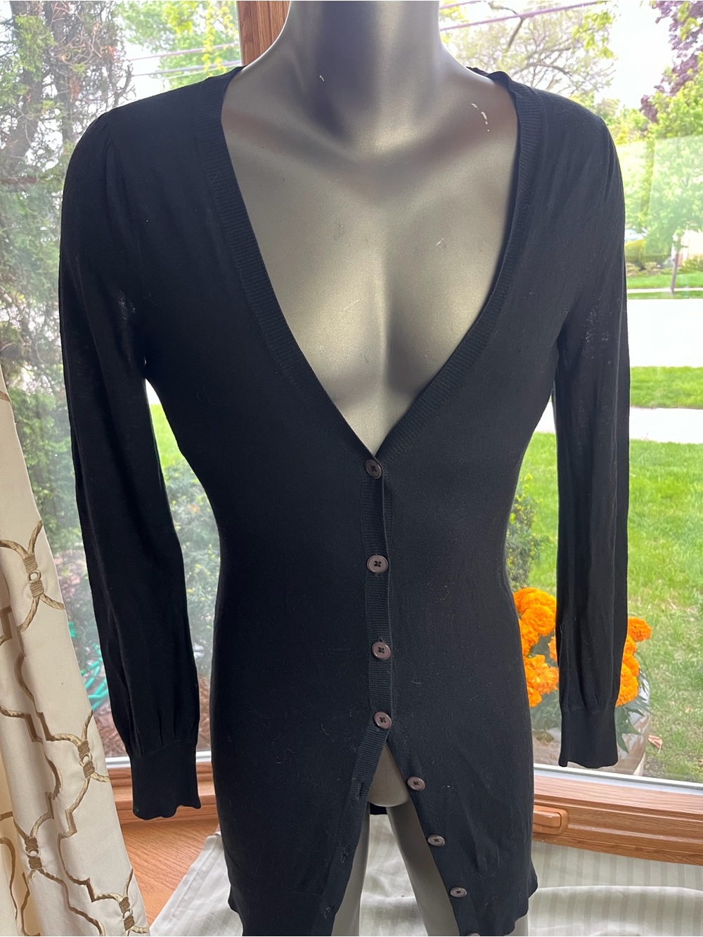 Black cardigan size small